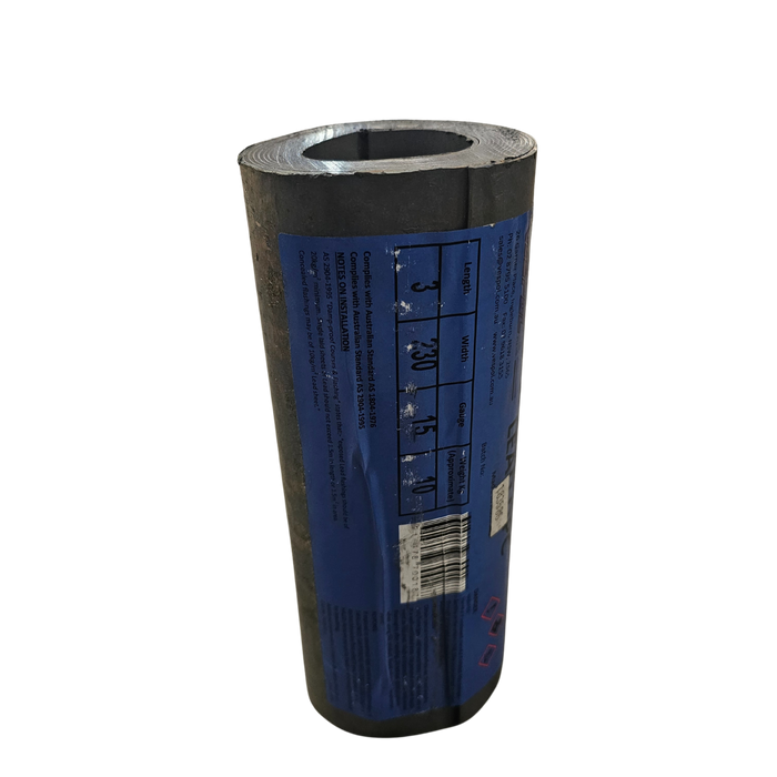 Lead Roof Flashing – 230mm x 3m (10kg Roll)