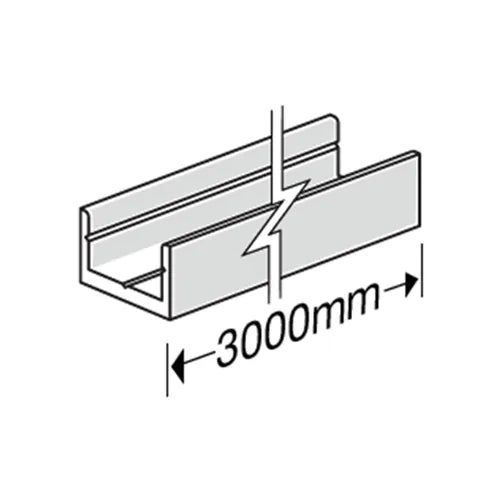 James Hardie 306032 HardieDeck Wingless Base Jointer Decking – 3000mm