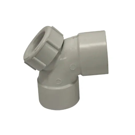 PVC Bend DWV F&F I/O Joint – 40mm x 88 Degrees