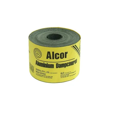 aluminium alcor standard dampcourse – 110mm x 30m