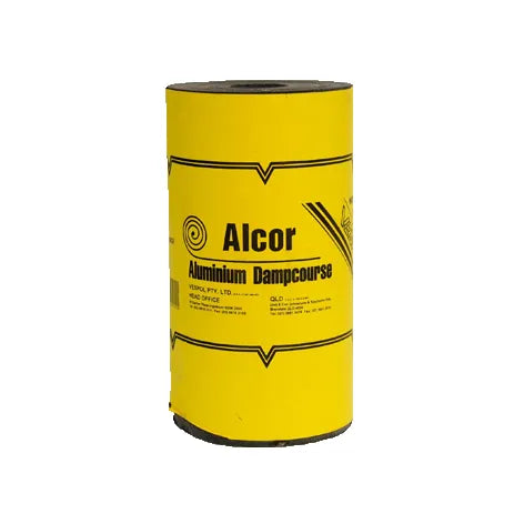 aluminium alcor standard dampcourse – 230mm x 10m