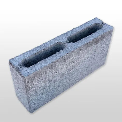 Besser Block Full – 390 x 190 x 90mm Masonry Concrete Hollow Grey Block