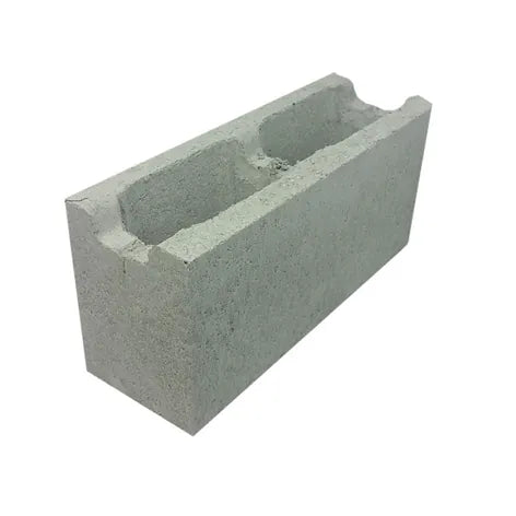Besser Block Channel Masonry Concrete Grey Hollow Block Recessed Web – 390 x 190 x 140mm