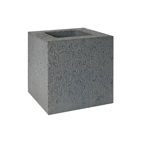 Besser Block Half – 190 x 190 x 190mm Masonry Concrete Grey Block