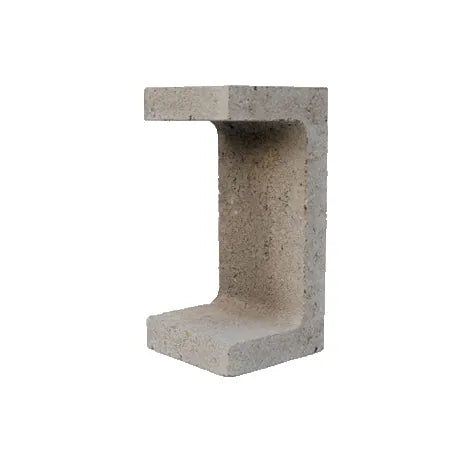 Besser Block Cleanout – 390 x 190 x 190mm Masonry Concrete Grey Block