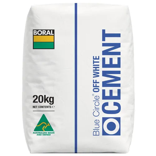 Cement Off White Blue Circle 20kg Boral