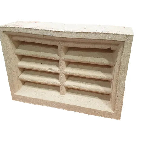 Brick Vent Clay V15 Louvre Cream – 230 x 160mm