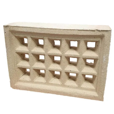 Brick Vent Clay V13 Square Hole Cream – 230 x 160mm