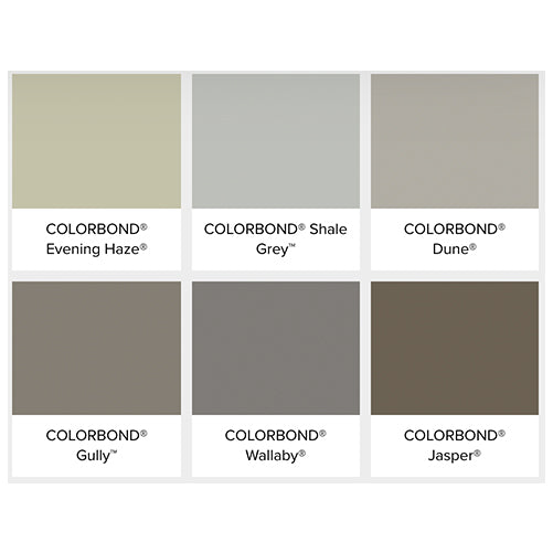 Colorbond Corrugated Roofing – 0.42mm x 4.2m