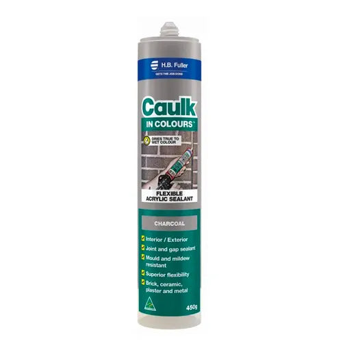 Caulk In Colour Charcoal 450g HB Fuller