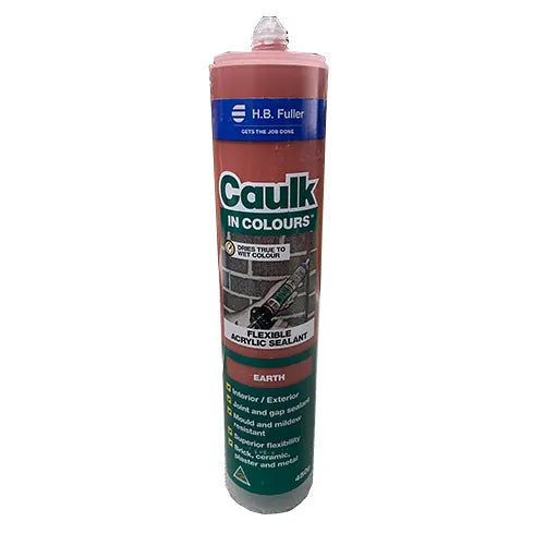 Caulk In Colour Earth 450g HB Fuller