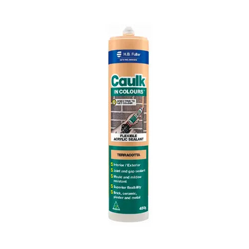 Caulk In Colour Terracotta 450g HB Fuller