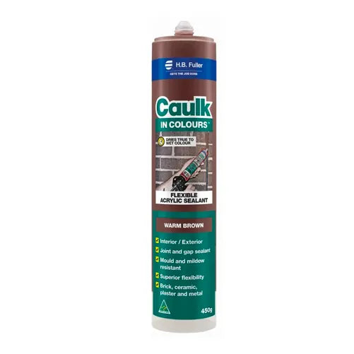 Caulk In Colour Warm Brown 450g HB Fuller