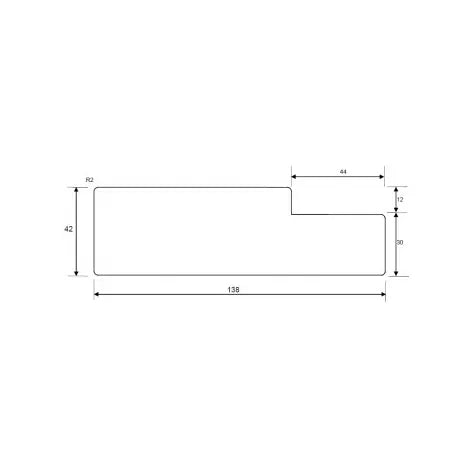 Design Pine Primed Finger Jointed F/J H3 Door Jamb – 138 x 42mm x 5.4m