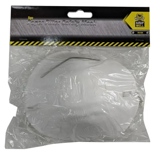 Dust Mask Paper Filter Safety Mask – 5 Piece
