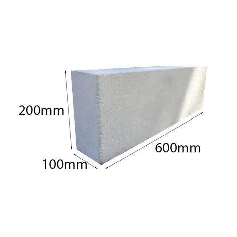 Hebel Block – 600 x 200 x 100mm