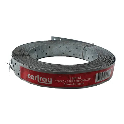 Hoop Iron Punched Strapping Carlray – 30 x 0.8mm x 15m