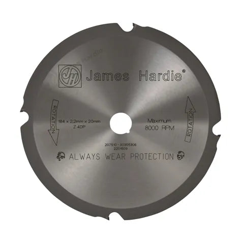 James Hardie 300660 HardieBlade Diamond Tip Circular Saw Blade – 184mm