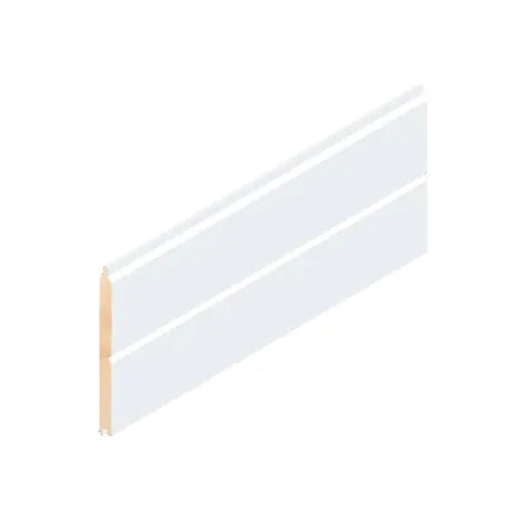 Pine White Primed Lining Board #302 Vee Joint – 140 x 12mm x 5.4m