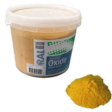 Oxide Yellow 920 – 1kg Boral Blue Circle