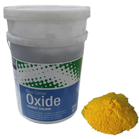 Oxide Yellow 920 – 15kg Boral Blue Circle