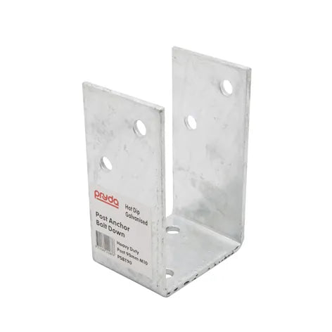 Pryda Post Support Bolt Down Anchor – 90mm