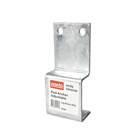 Pryda Post Support Adjustable Post Anchor (Pair)
