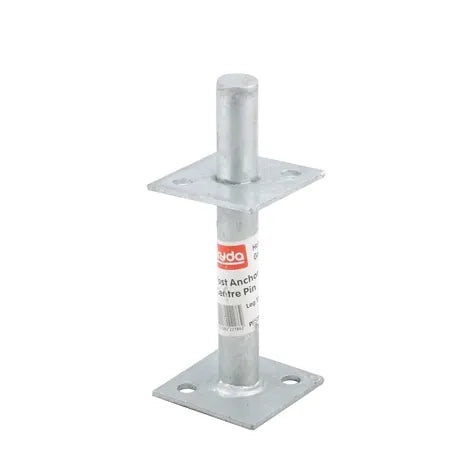 Pryda Post Support Centre Pin Base – 130mm Anchor