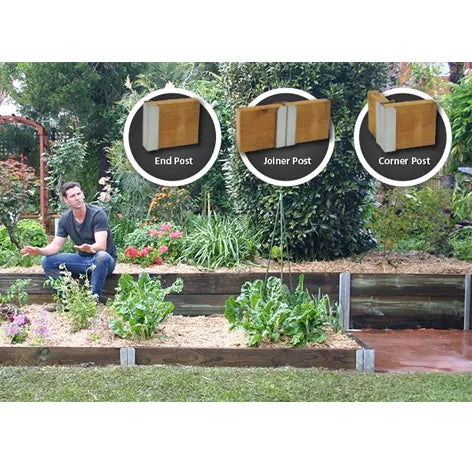 Retain-IT End Post Whites Outdoors – 50mm x 1100mm