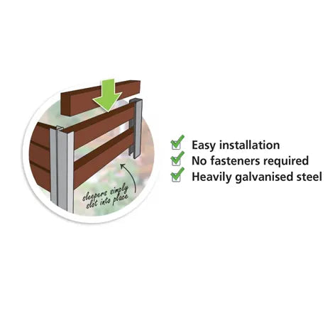 Retain-IT Joint Post Whites Outdoors – 75mm x 450mm