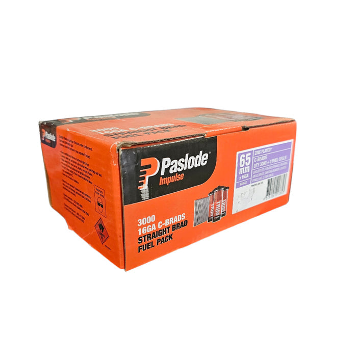 angled c brad nails with fuel cell – 65mm (collated)