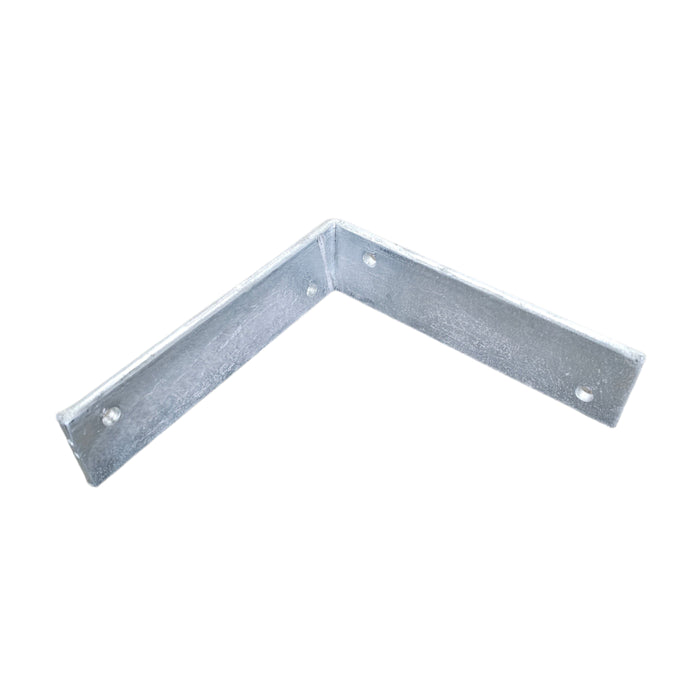 galvanised steel angle bracket – 150 x 150 x 40 x 5mm structural corner connector