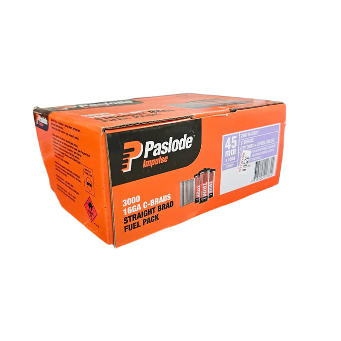 angled c brad nails with fuel cell – 45mm (collated)