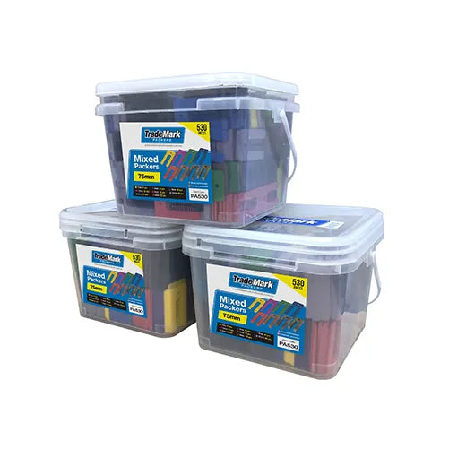 Packers – 75mm Mixed Container 600pc TradeMark